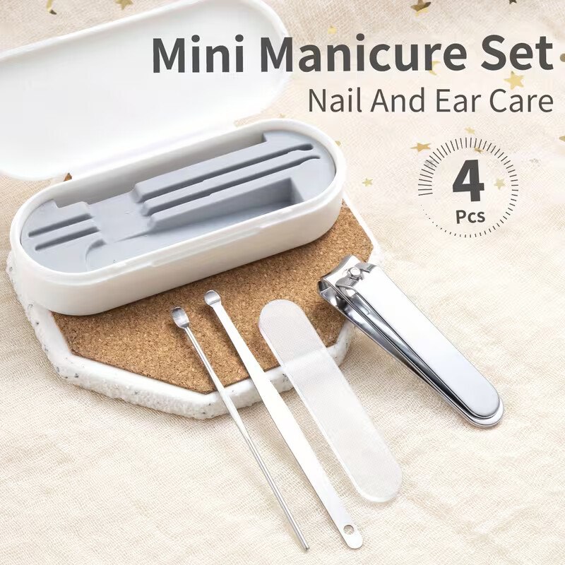 Mini 4-Piece Nail & Ear Care Set